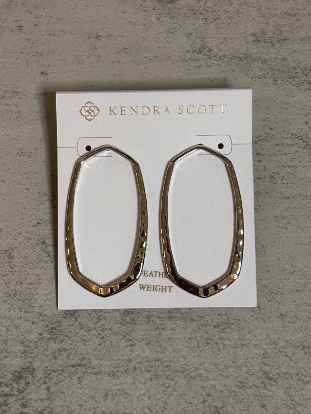 Kendra Scott Zorte Open Frame Earrings in Silver